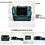Large Cats Pet Travel Light Weight Use In Car Hotel Foldable Collapsible Handles Portable Cat Litter