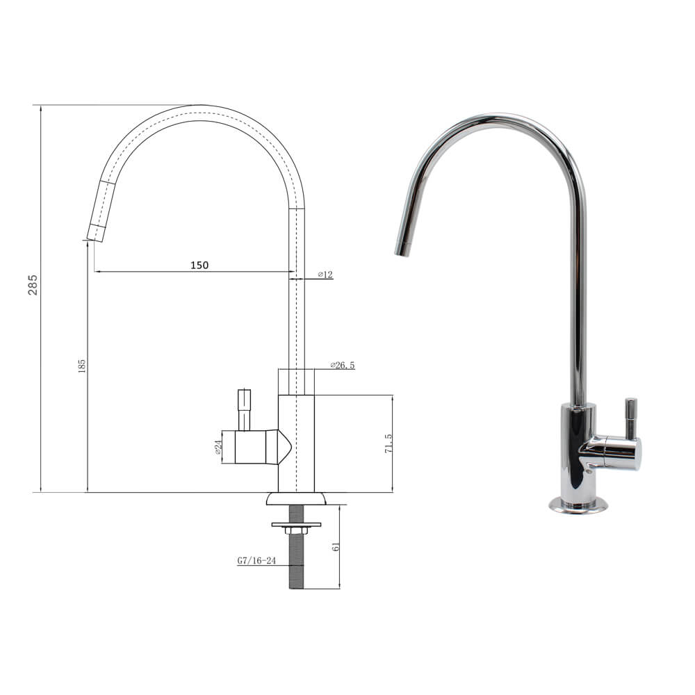 4 way kitchen faucet, 4-in-1 kitchen taps, 4 way mixer water tap