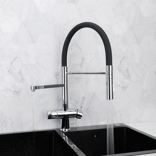 DOGO Lead free 3 Way Kitchen Tap with Water Filter Way Drinking Water Kitchen Sink Tap 360° Swivel Spout 2 Lever Kitchen Mixer Stainless Steel.pdf