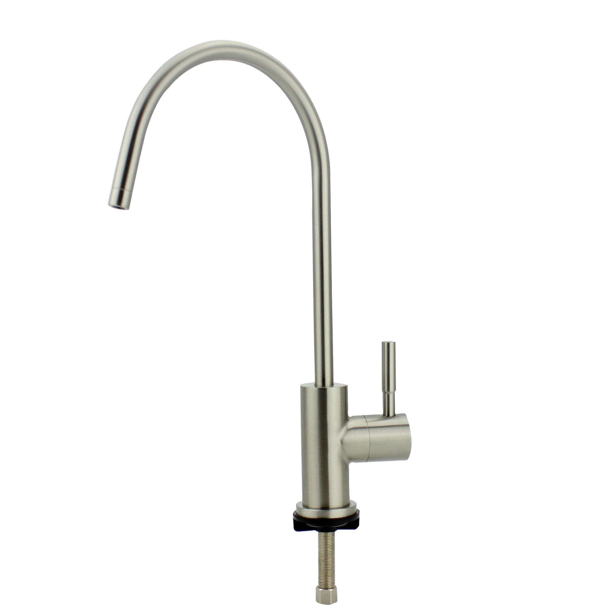 4 Way Kitchen Faucet means hot water,cold water, pure water and mineralized water