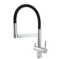 Deck Mounted Pull out and down 3 Way Faucet