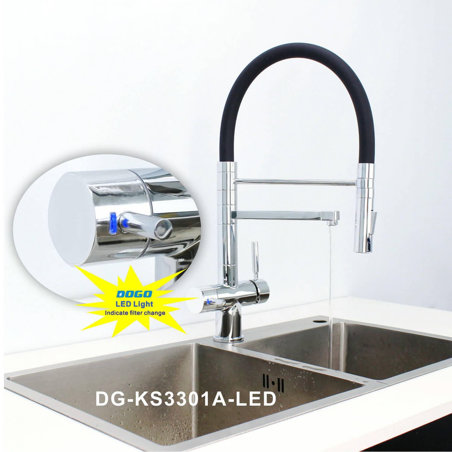 3 way filter tap