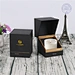 Luxury iPackaging Custom Logo Black Candle Aromatherapy Box Gift Boxes With Hot Stamping