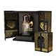 Luxury Gold Cardboard Makeup Cosmetic Packaging Perfume Gift Box Double Magnetic Door Open Perfume Box Packaging