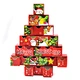 Christmas Tree Shape Drawer Gift Box Ramadan Christmas Advent Calendar Chocolate Packaging Box