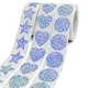 Custom Printing Hot Foil Heart Shape Stickers Roll Valentine's Day Gifts Adhesive Label