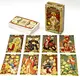 gold tarot deck