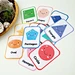 Custom Printing Children Flashcard Kids Educational Learning Cards English Alphabet Flash Educational Cards
