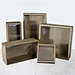 flat packed foldable paper box drawer box  Caja De Rigid Cardboard Boxes For Packaging Handmade Bonbon Telescope Boxes