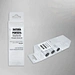 Wholesale Custom Five Panel Hanger Boxes Cosmetics Box Transparent PVC display box for packaging Eyelash Cream