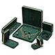 Custom Women Gift Storage Box Luxury Velvet Jewelry Boxes For Bracelet Earring Necklace Ring Packaging