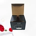 Custom black sturdy durable folding cardstock paper mug product cup box packaging