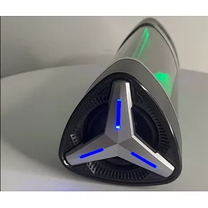 Triangle Boombox Bass Altavoz Wireless Small Outdoor Game Party Bocinas Light Colorful Portable Bluetooth Speaker 2023