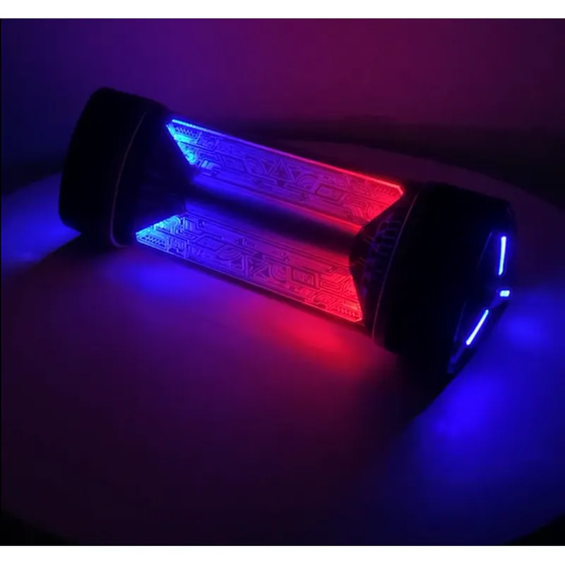 Triangle Boombox Bass Altavoz Wireless Small Outdoor Game Party Bocinas Light Colorful Portable Bluetooth Speaker 2023