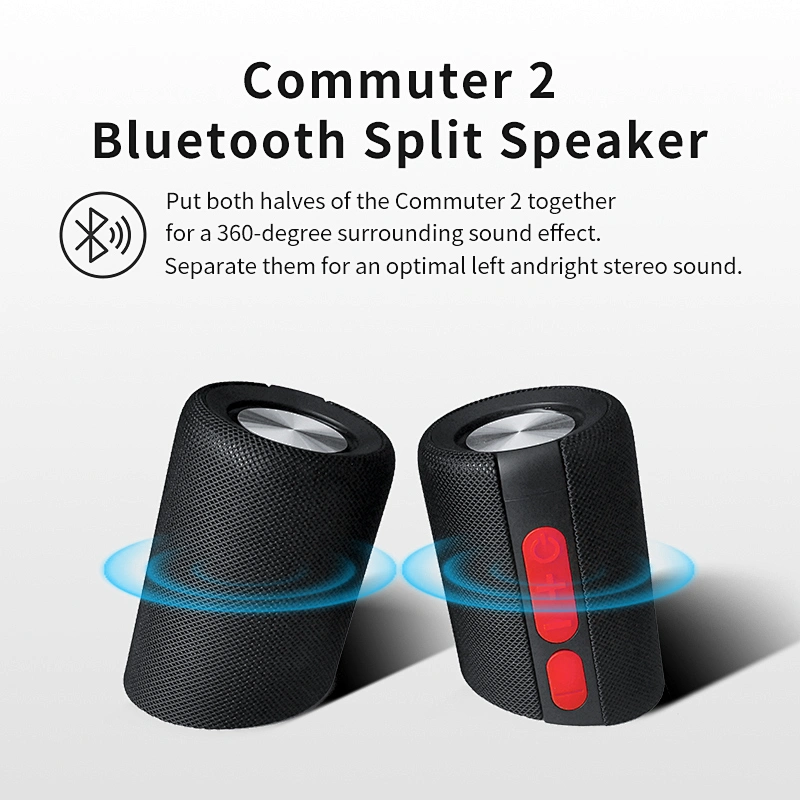 Factory Price Home Sound System Conduction 2 In 1 Bluetooth Speaker For Camping
