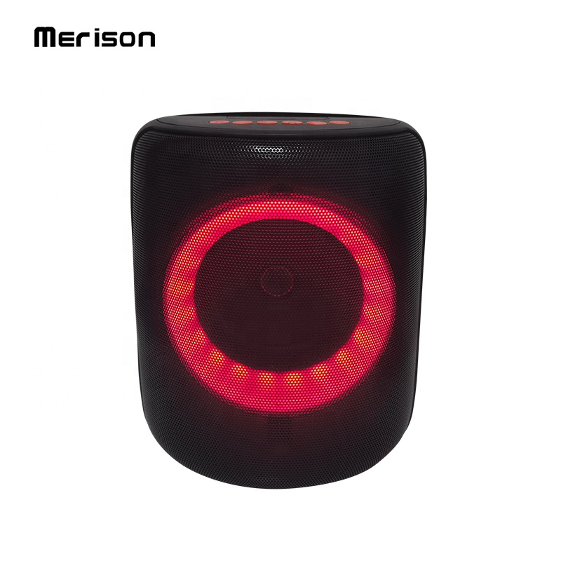 4 inch 8W parlantes bluetooth altavoz wireless stereo bluetooth speaker with  LED colorful flashing light