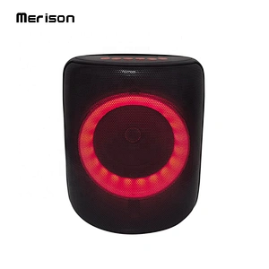 4 inch 8W parlantes bluetooth altavoz wireless stereo bluetooth speaker with  LED colorful flashing light