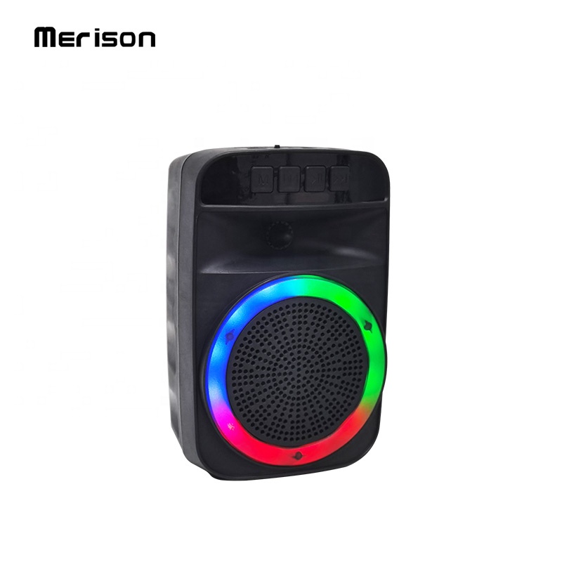 professional audio garden 4 inch 5w portable outdoor wireless karaoke music bluetooth speaker with FM radio