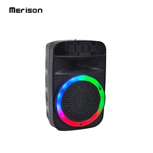 professional audio garden 4 inch 5w portable outdoor wireless karaoke music bluetooth speaker with FM radio