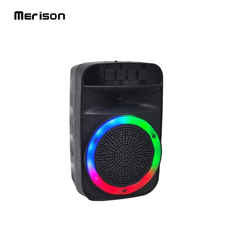 professional audio garden 4 inch 5w portable outdoor wireless karaoke music bluetooth speaker with FM radio