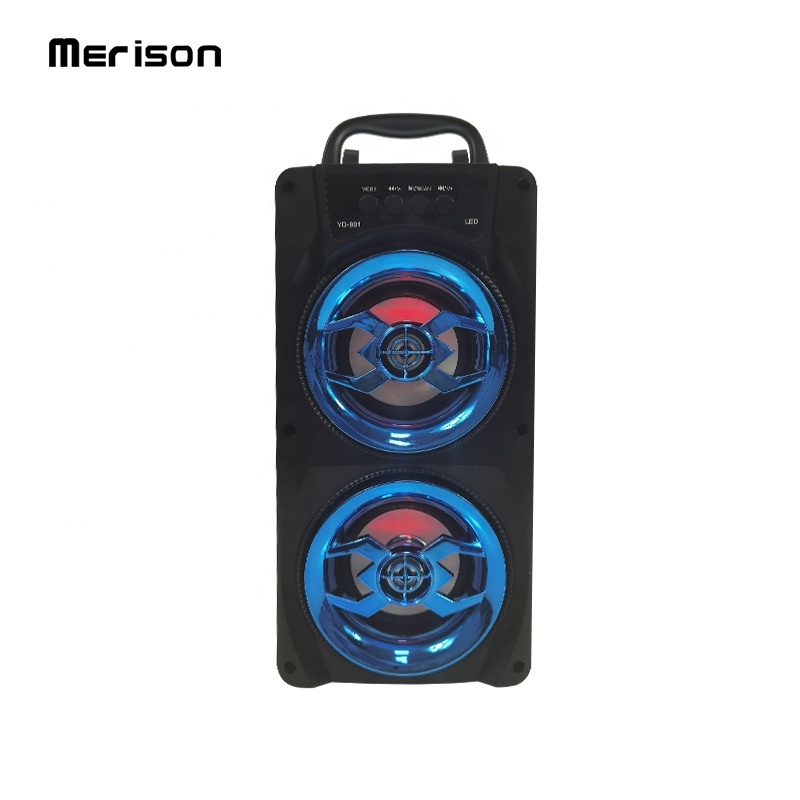 mini portable usb flash drive sd cards wireless bluetooth speakers with subwoofer