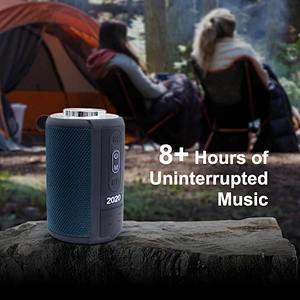 Merison High Quality Small Cylindrical Wireless Speaker Fabric Aluminum Alloy Mini Portable Bluetooth Speakers