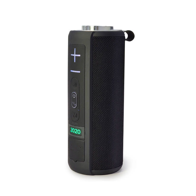 Merison Factory Customized Waterproof Stereo Magic Button Bold Sound Deep Bass Portable Bluetooth Speaker