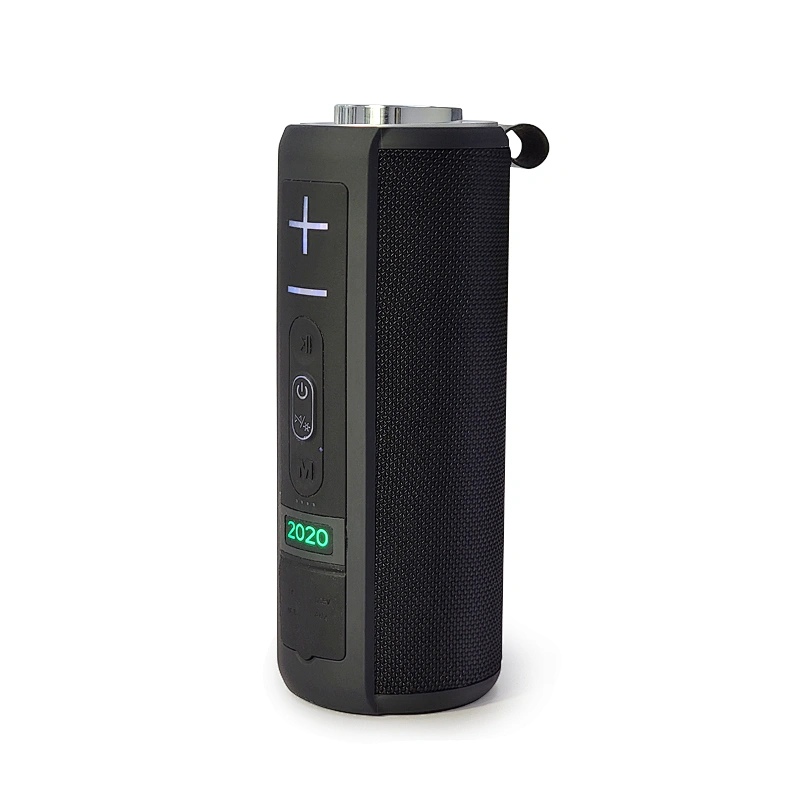Merison Factory Customized Waterproof Stereo Magic Button Bold Sound Deep Bass Portable Bluetooth Speaker