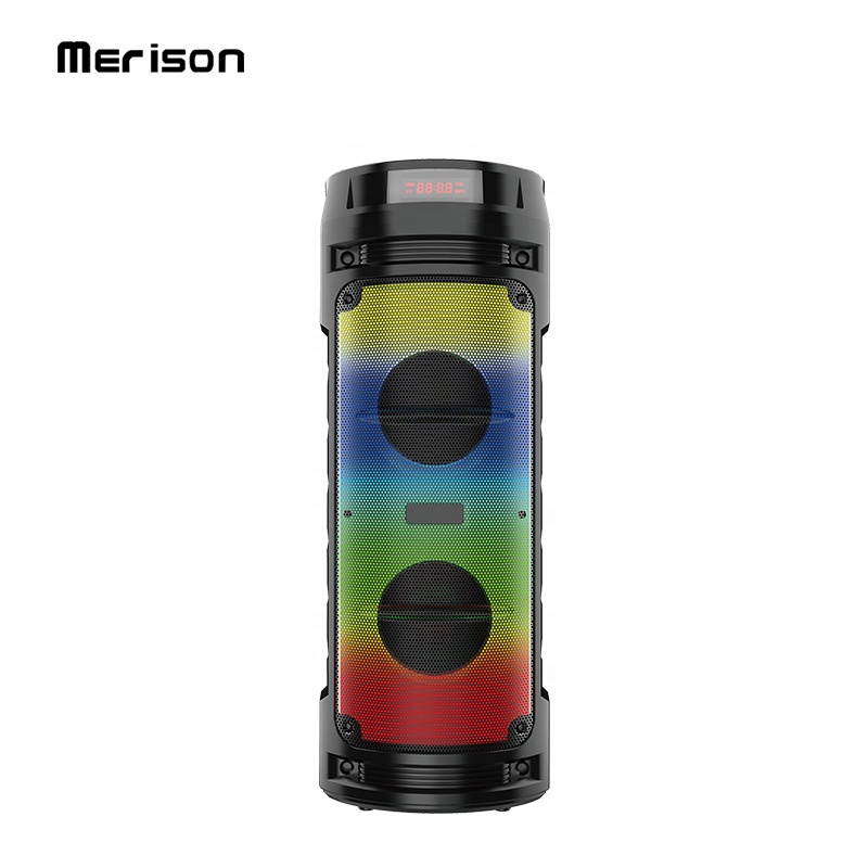 ibastek large portable high power party tower wireless bluetooth speaker