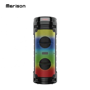 ibastek large portable high power party tower wireless bluetooth speaker