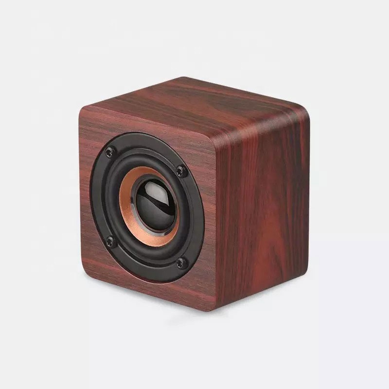 Portable 3W mini wood stereo wooden wireless bluetooth speakers