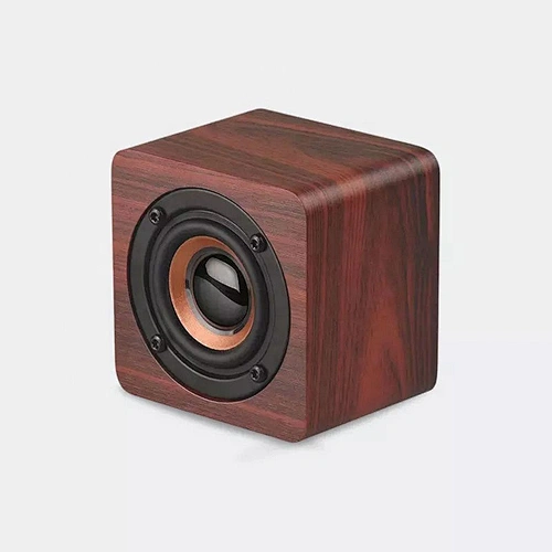 Portable 3W mini wood stereo wooden wireless bluetooth speakers