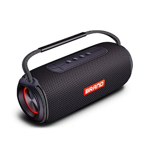 High Quality IPX6 20w Wireless Altavoz Waterproof Outdoor Bluetooth Stereo Speaker With Lanyard