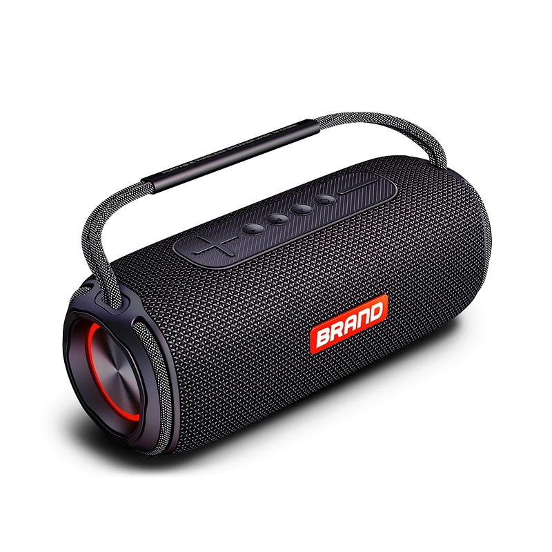 High Quality IPX6 20w Wireless Altavoz Waterproof Outdoor Bluetooth Stereo Speaker With Lanyard