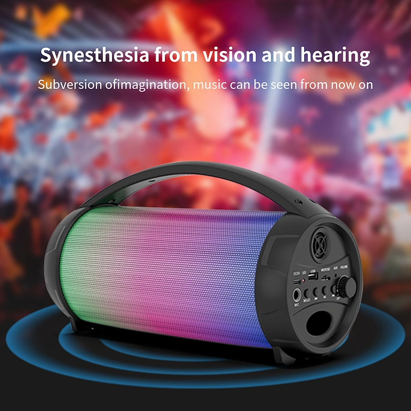 outdoor subwoofer rechargeable sound touch woofer trolley portable karaoke audio TWS wireless speakers blue tooth