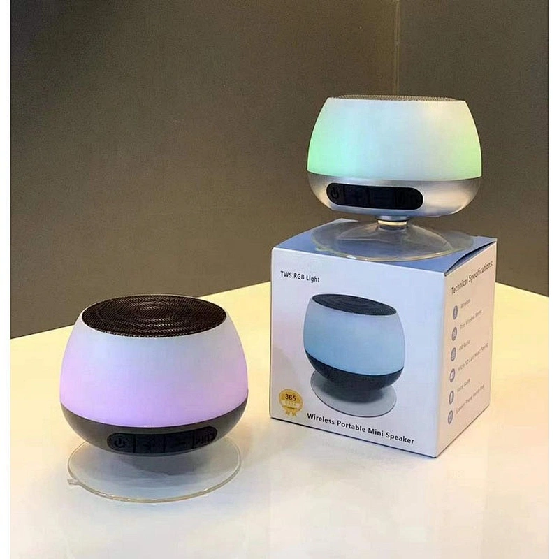 ibastek 3 watt plastic portable led light bluetooth radio fm ceiling speakers