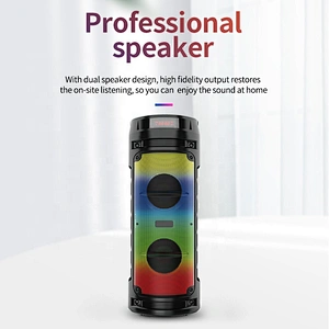 ibastek large portable high power party tower wireless bluetooth speaker