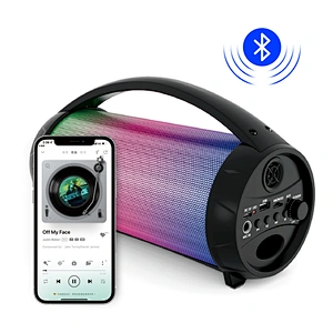 outdoor subwoofer rechargeable sound touch woofer trolley portable karaoke audio TWS wireless speakers blue tooth