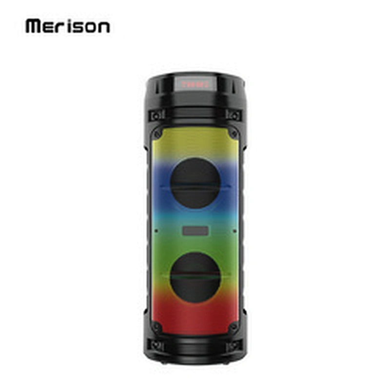 ibastek large portable high power party tower wireless bluetooth speaker