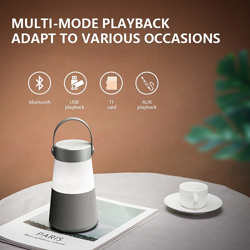 IPX4 waterproof led usb night light speaker bluetooth led table lamp speaker