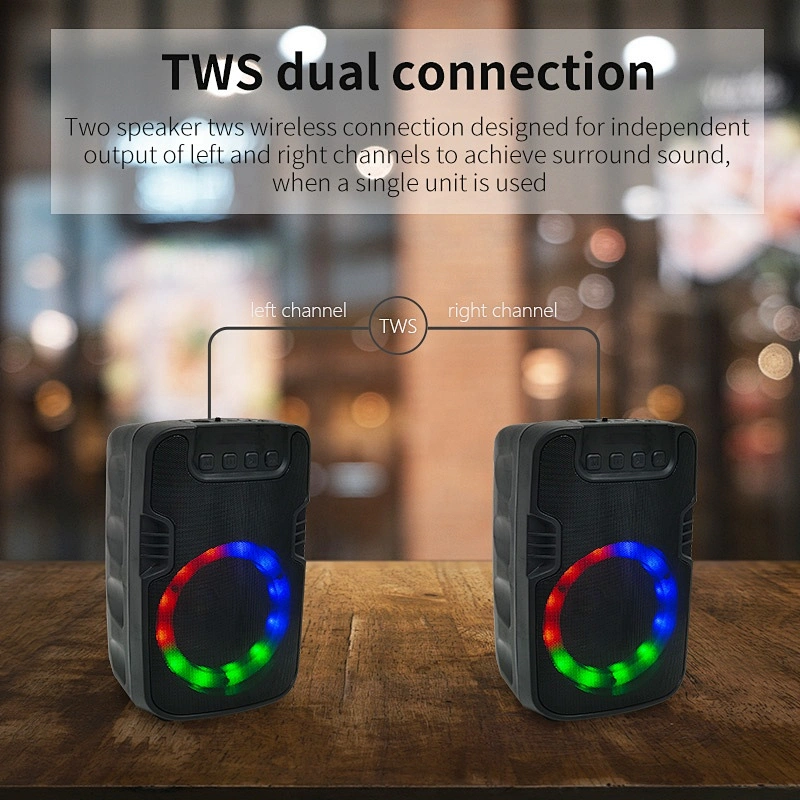 oem high quality small portable music wireless woofer karaoke outdoor for bluetooth speaker