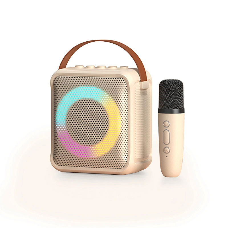 Mini Portable Microphone Audio integrated Microphone Home singing Karaoke Family Wireless BT Outdoor Portable Speaker