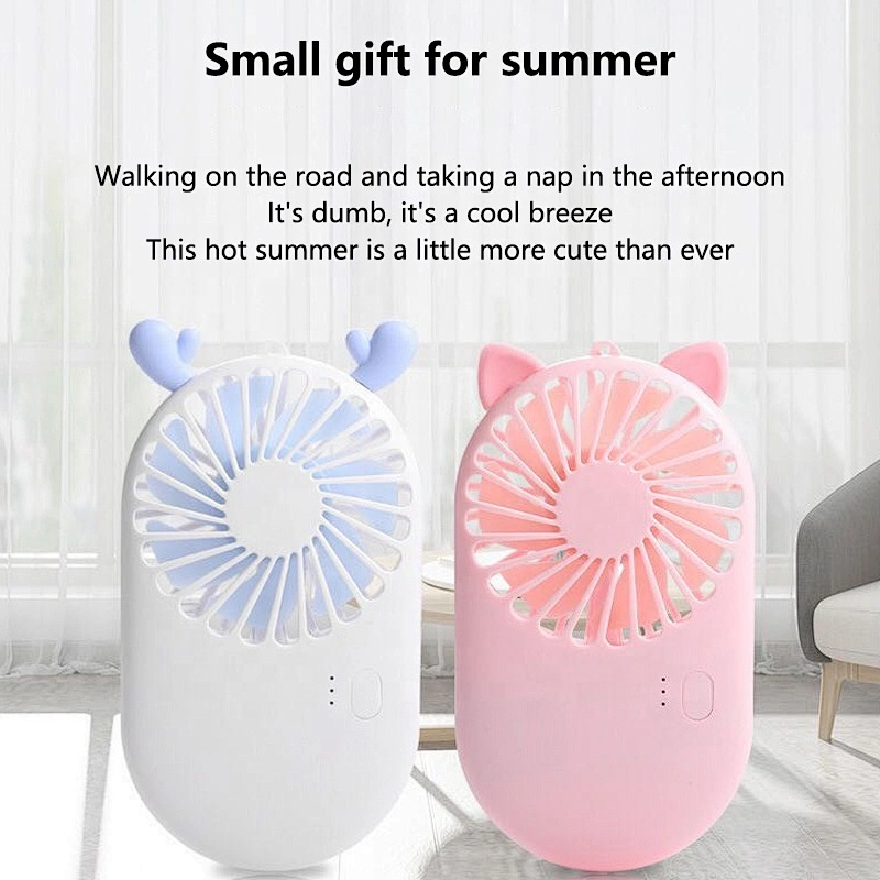 customized portable pink cute electric charging handheld usb rechargeable mini fan for eyelash