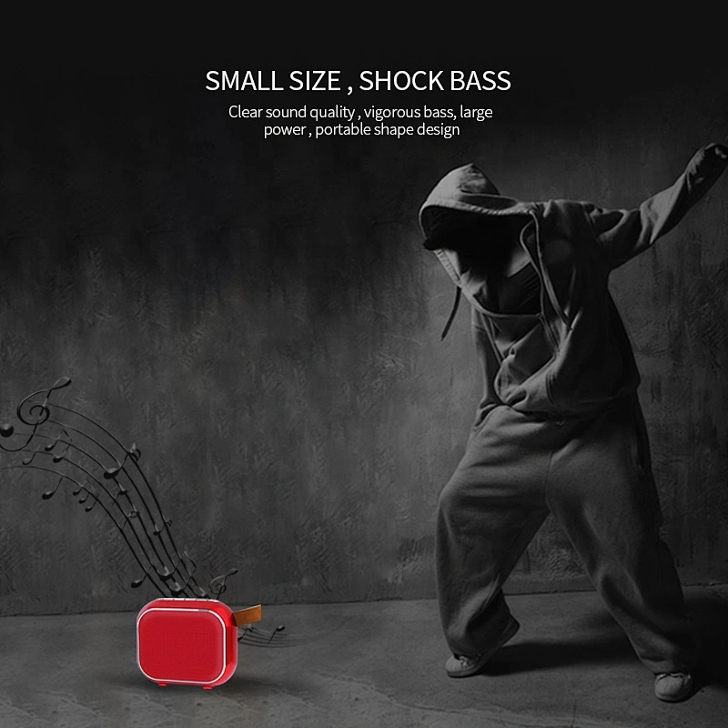 Altavoz Inalambrico Outdoor Bluetooth Bt Wireless Mini pc 5w Subwoofer Speaker