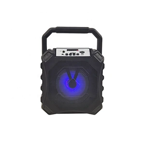 portable plastic 5w subwoofer tws dj led gaming light wireless bluetooth speaker