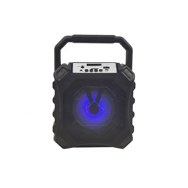 portable plastic 5w subwoofer tws dj led gaming light wireless bluetooth speaker