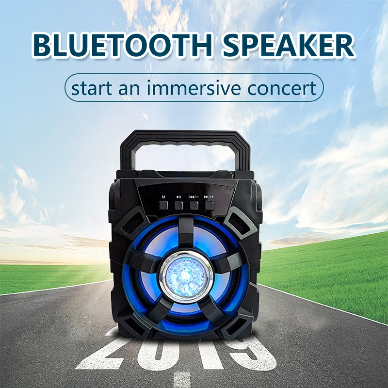 multifunction portable TWS 3.5mm microphone outdoor 2 ohm loud speaker