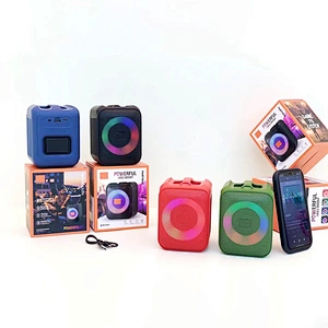 Hot Selling Professional Bass Mini Portable Square Mobile Music Subwoofer Bocinas Bluetooth Speaker Wireless With FM Radio
