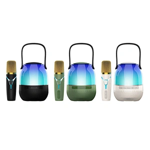 New Design Mini Portable LED Light Decoration Lamp Bluetooth Speaker