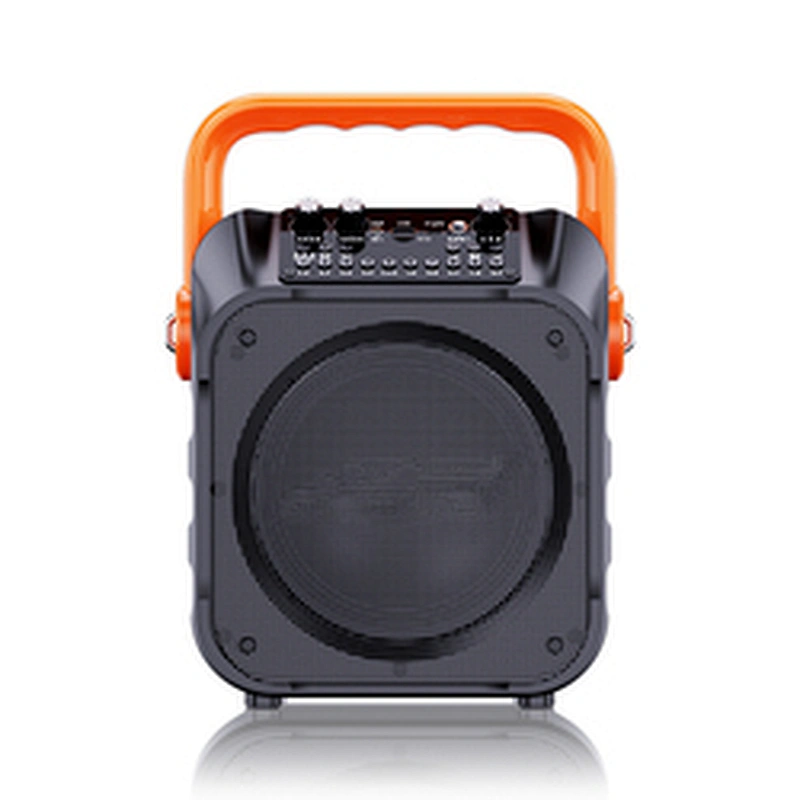 2023 new party  karaoke bluetooth speaker with microphone USB AUX TF TWS